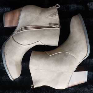 Taupe Booties